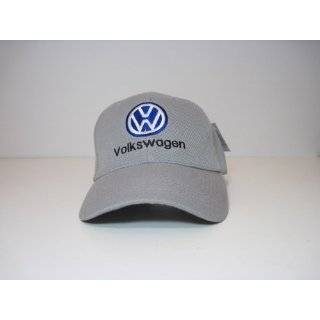 Volkswagen Vw Baseball Hat Cap Gray Adj. Velcro Back New