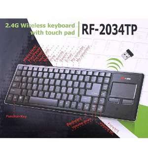   4G RF Wireless Multimedia Keyboard with Touchpad Mouse: Electronics