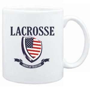  Mug White  Lacrosse   American Tradition  Sports Sports 