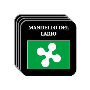   MANDELLO DEL LARIO Set of 4 Mini Mousepad Coasters 