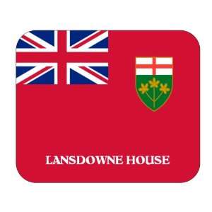   Province   Ontario, Lansdowne House Mouse Pad 