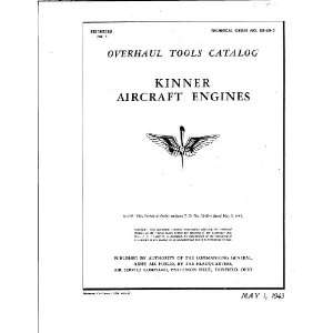  Kinner Aircraft Engine Overhaul Tools Manual: Kinner R 52 