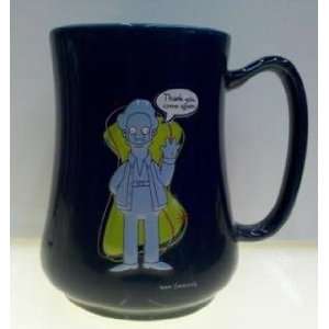 The Simpsons New Relief Coffee Mug Kwiki Mart Apu 4.75 Inches Tall 