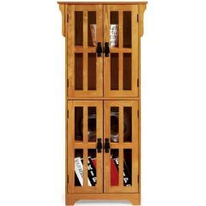 Craftsman I Standard Four door Cabinet With Glass Doors  
