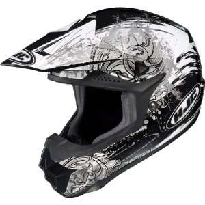  HJC CL X6 Kozmos Motocross Helmet MC 5 Black Large L 0862 
