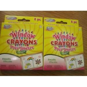  Craft Medley Krafty Kids Window Crayons 