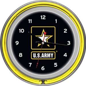  U.S. Army Neon Clock: Sports & Outdoors