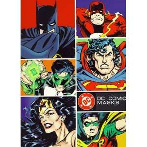  DC Comics Masks: Nine Masks of DC Comics Heroes and Villains 