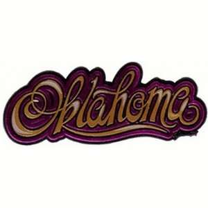  Oklahoma Magnet 2D Neon Script Case Pack 72 Everything 