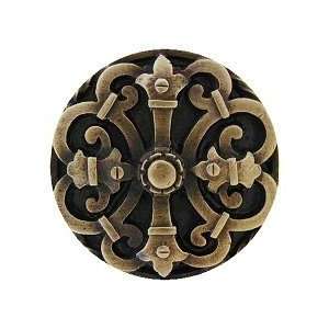 Notting Hill NHK 176 AB, Chateau Knob in Antique Brass, Olde World