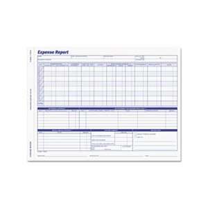  Weekly Expense Report Forms, Two Part Carbonless 11 x 8 1 