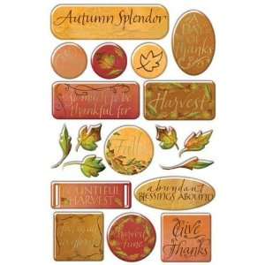  Thankful Foil Epoxy Stickers Arts, Crafts & Sewing