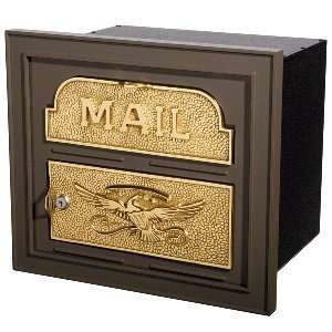  Gaines Mailboxes: Bronze Classic Column Mailbox: Home 