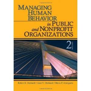   and Nonprofit Organizations [Paperback]: Robert B. Denhardt: Books