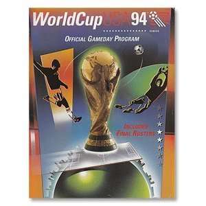  1994 World Cup Official Gameday Program Including Final 