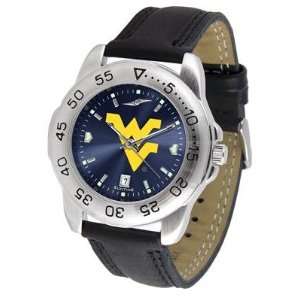 West Virginia University Mountaineers Sport Leather Band Anochrome 