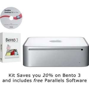  Apple Mac mini Desktop Computer W/ Bento 3 & Parallels 5 