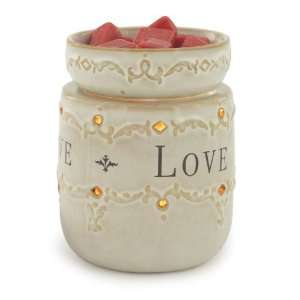  Candle Warmers Etc. Illumination Candle Warmer, Live, Love 