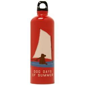  Hatley Dog Days of Summer Adult Water Bottle: Sports 