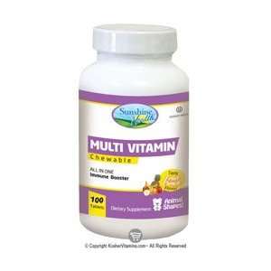  Sunshine Health Multi Vitamin Chewable All in One Immune 