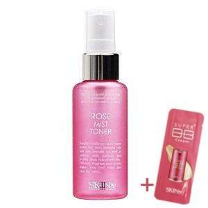    SKIN79 Rose Mist Toner 60ml + Hot Pink BB Cream Sample Beauty