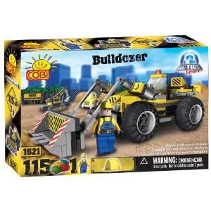   COBI Action Town Construction Bulldozer, 115 Piece Set: Toys & Games