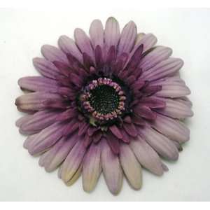    Light Smokey Purple Daisy Hair Flower Clip 