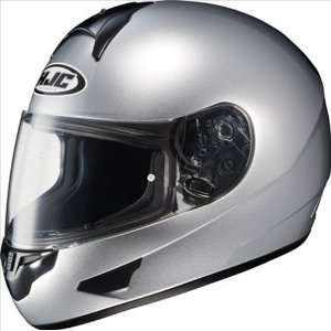  HJC CL 16 Chrome SilverFull Face Motorcycle Helmet Size X 