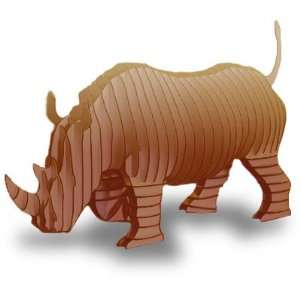   Rhinoceros Body Model (Build Your Own Puzzle Kit)