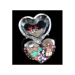  Wine Festival Design   Hand Painted   Heart Shaped Box   2 