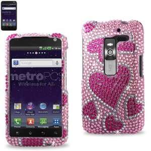   Bedazzled Bling Hard Shell Snap On Protector Case Cover Cell Phones