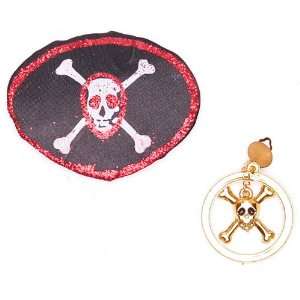  Pirate Eye Patch & Earring Set: Everything Else