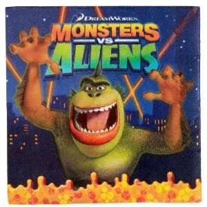    Lets Party By Hallmark Monsters vs. Aliens Napkins 