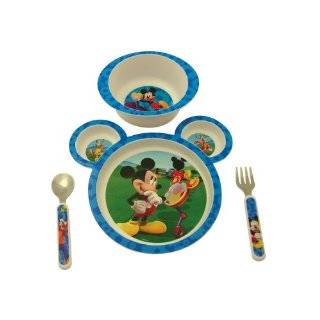 The First Years Mickey Mouse 4 Piece Feeding Set