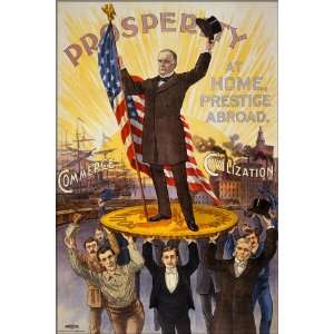   William McKinley Campaign Poster   24x36 Poster: Everything Else