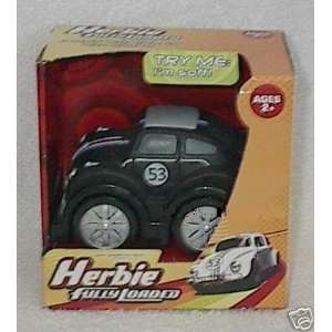   Love Bug Beetle Soft Vehicles Black Herbie with Sound Car: Toys