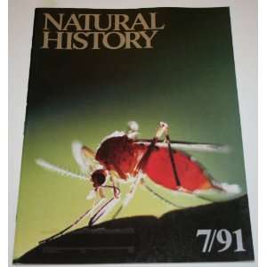    Natural History Magazine, July 1991 Natural History Books