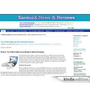  ZardozZ News and Reviews Kindle Store ZZ Bachman 