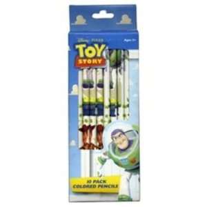 Toy Story 10 Pack Colored Wood Pencils Case Pack 144 