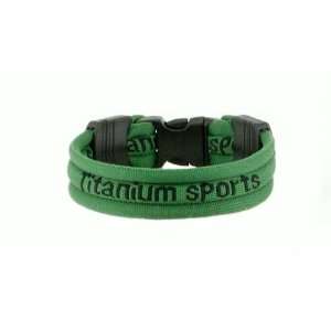  Ionic Titanium Sports Bracelet   Green