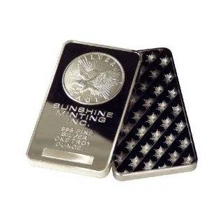 Sunshine Mint 1 oz (.999) Fine Silver Bar   Eagle Design