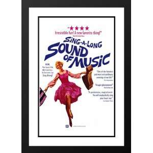  The Sound Of Music 32x45 Framed and Double Matted Movie 