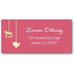 Return Address Labels   Baby Mobile Lipstick By Hello Little One For 