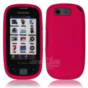  Pink Soft Silicone Skin Case Cover for Samsung Highlight High Light 