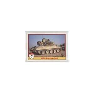  1991 Operation Desert Shield (Trading Card) #49   M551 