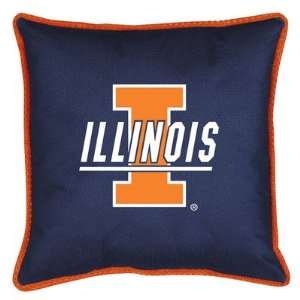    Illinois Fighting Illini Sidelines Toss Pillow 