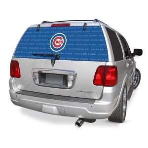 Chicago Cubs Rear Window Rearz Sticker   Decal Sports 