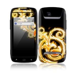  Samsung Sidekick 4G Decal Skin Sticker   Abstract Gold 
