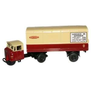  Oxford Diecast 1/76 Scale BR Scammell Mechanical Horse Van 