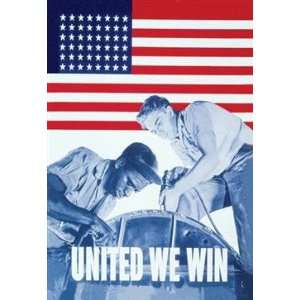  Walls 360 Wall Poster/Decal   United We Win: Home 